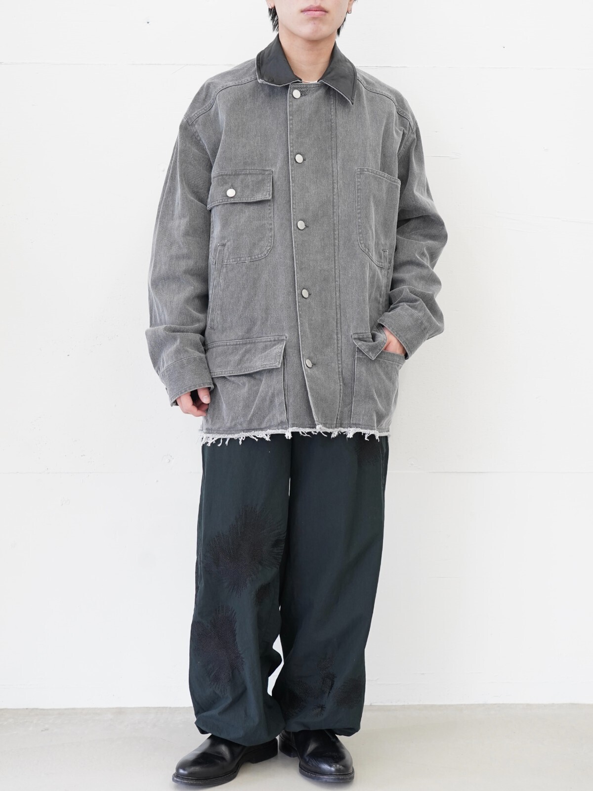 コットンカットオフカバーオールジャケット - ヨーク メンズ｜公式通販