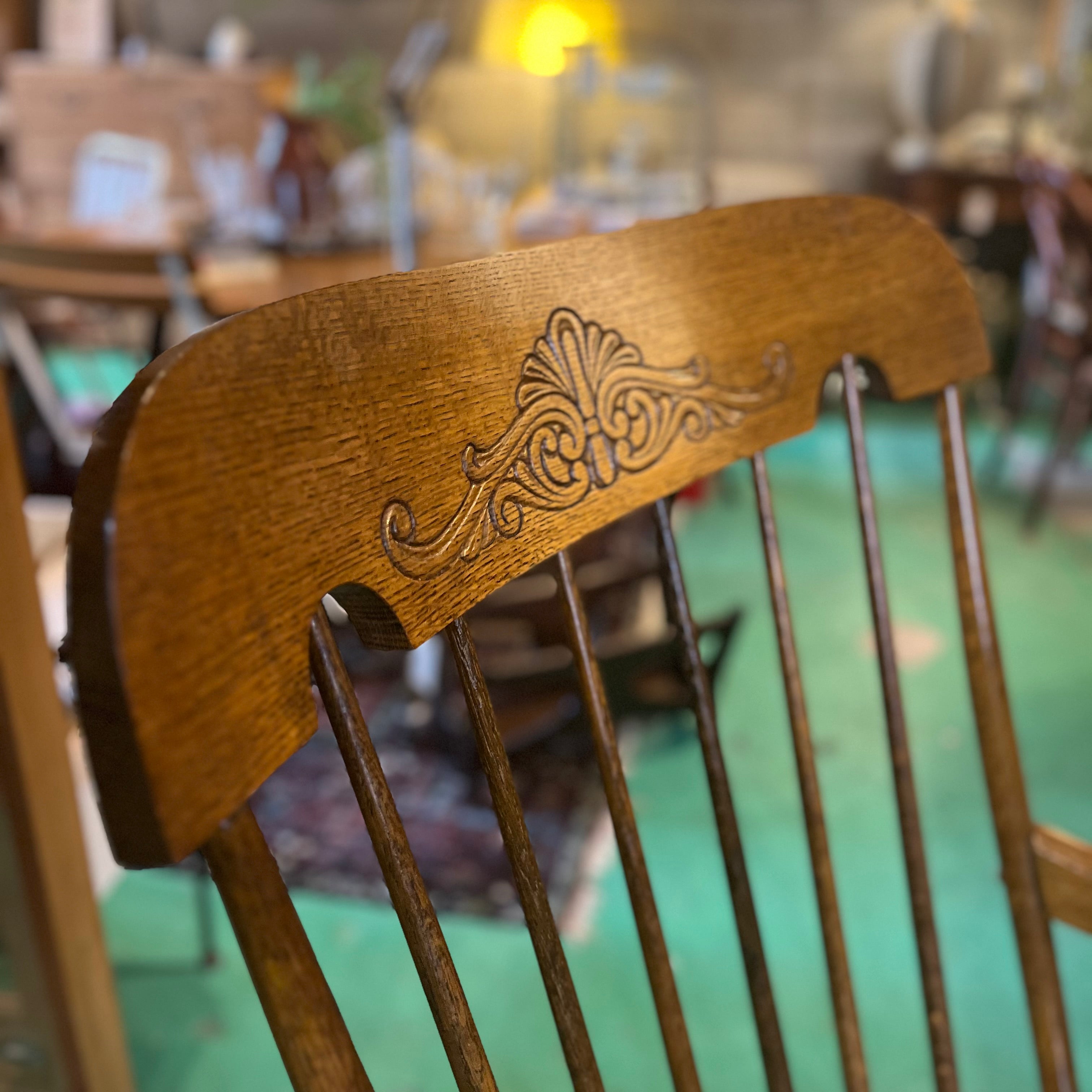 飛騨産業 / HIDA 穂高 ロッキングチェア キツツキマーク 中古 揺れ椅子