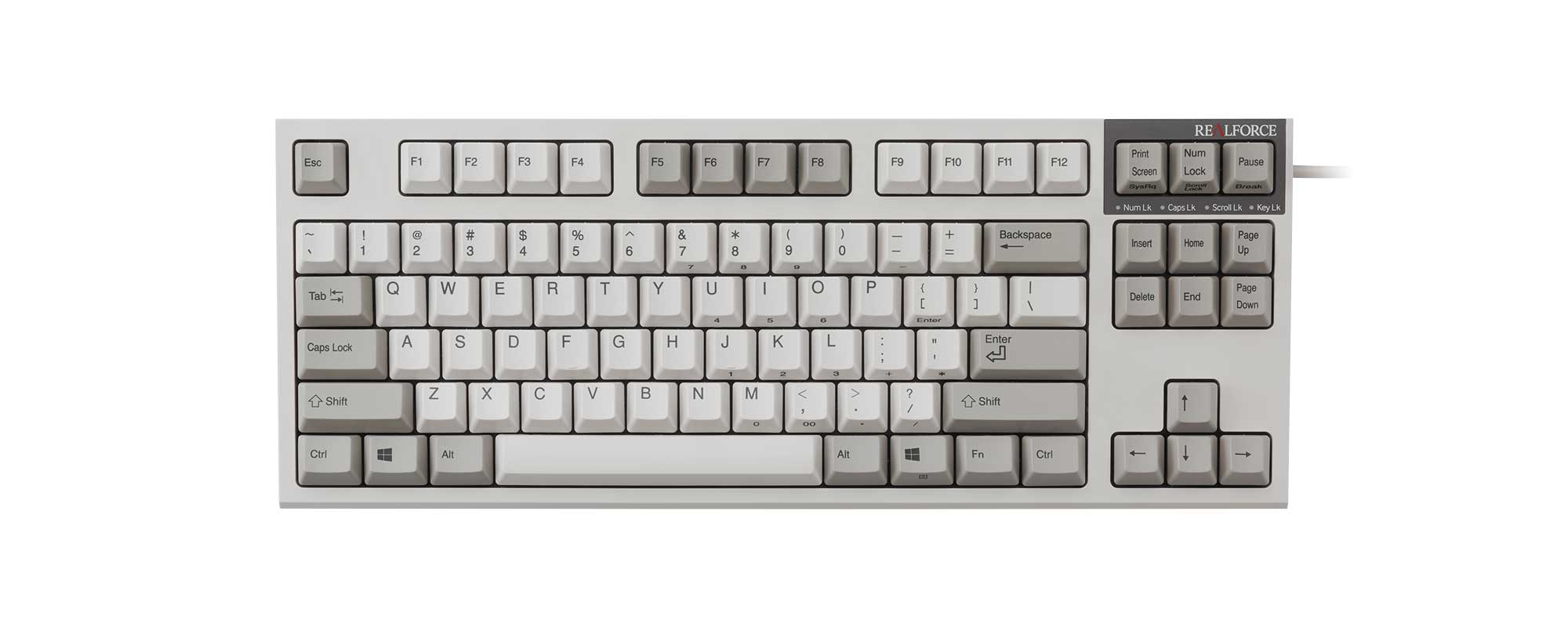製品 : REALFORCE TKL / R2TL-US3-IV | REALFORCE | 日本製プレミアム