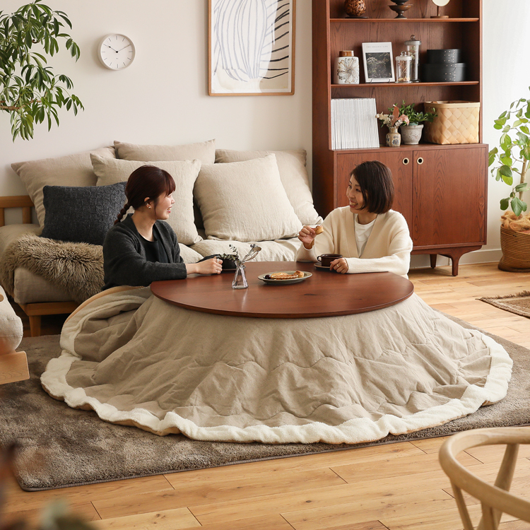 薄掛けこたつ布団 LIM 円形タイプ ｜家具・インテリア通販 Re:CENO(リセノ)