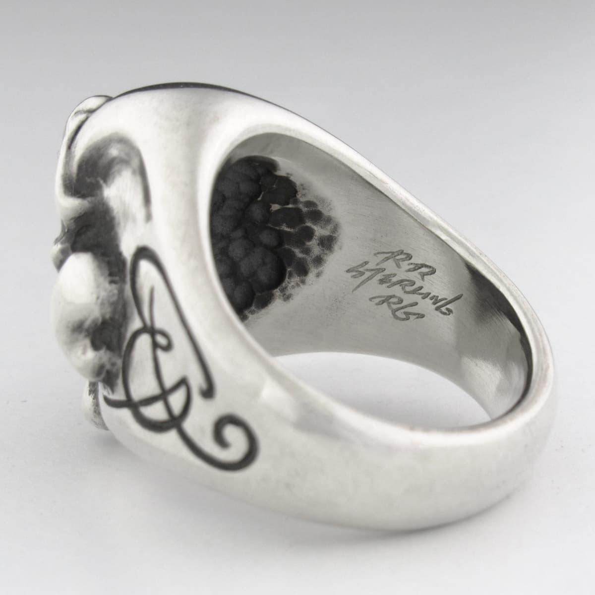 ラットレース - Cry Baby Cross Bone Skull Ring – RAT RACE OFFICIAL