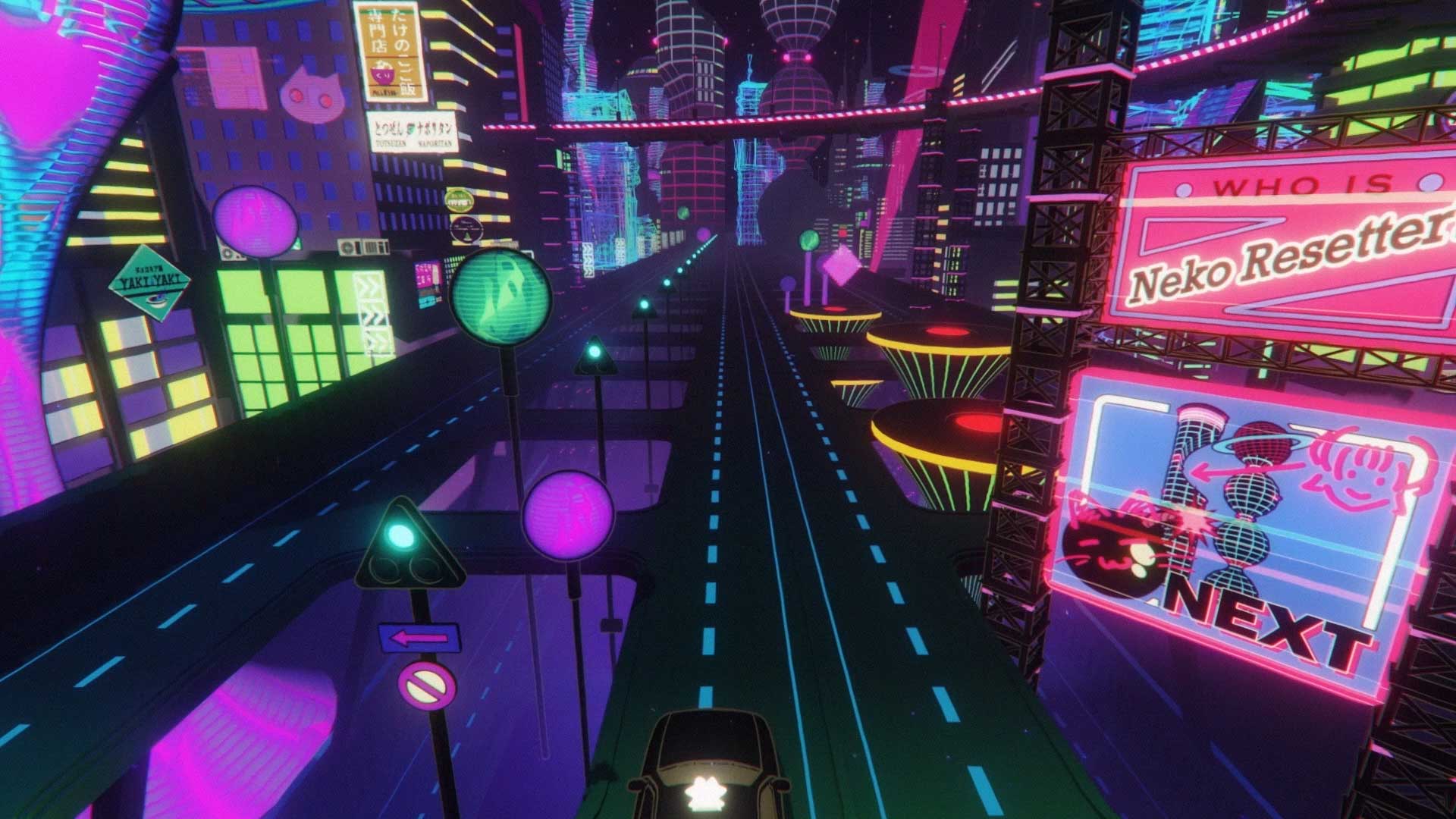 ずっと真夜中でいいのに。 – 猫リセット | VFX Artist – Ray Wakui