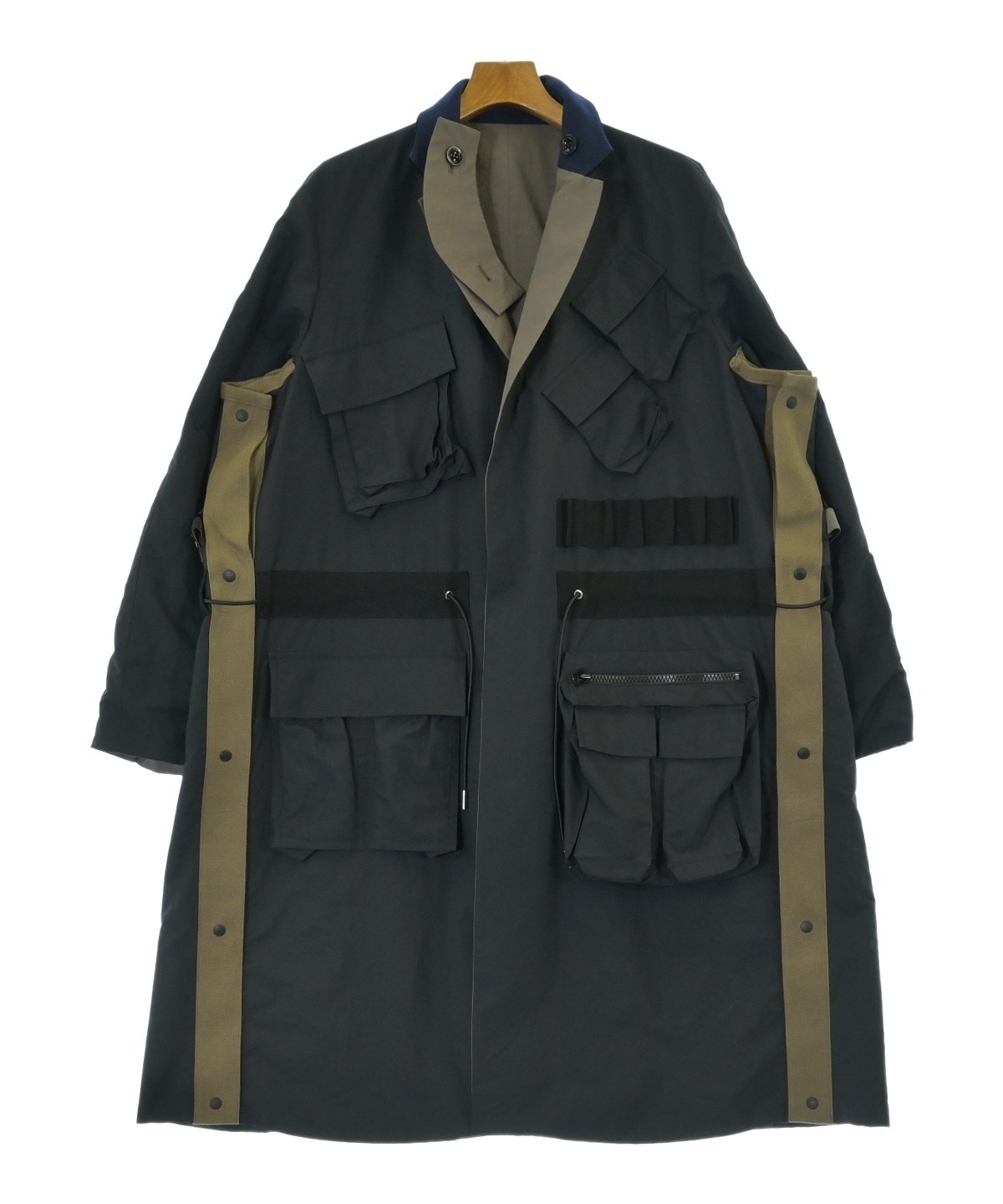 sacai（サカイ）コート 黒 サイズ:1(S位) メンズ/2200596119010