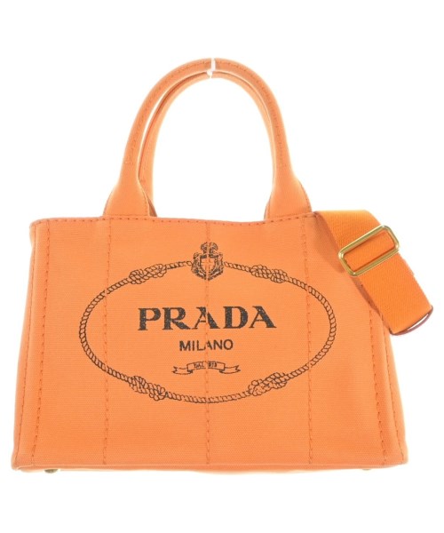 PRADA（プラダ）トートバッグ オレンジ サイズ:- レディース
