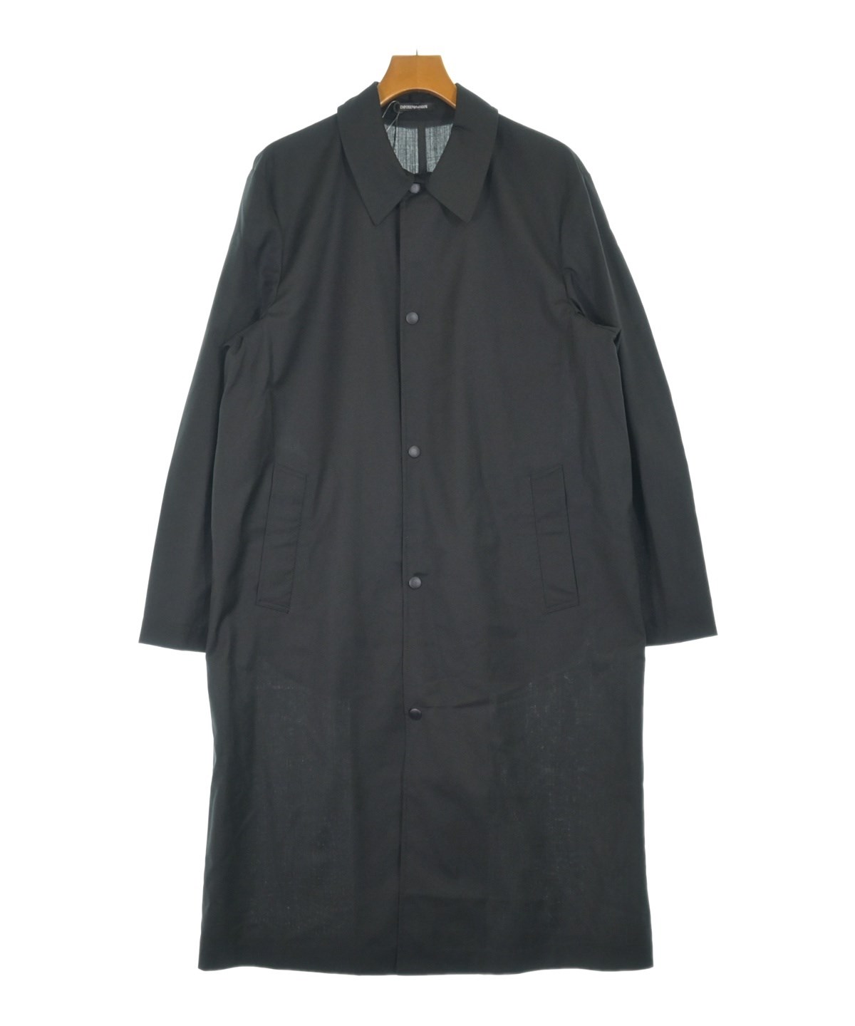 EMPORIO ARMANI（エンポリオアルマーニ）ステンカラーコート 黒 サイズ