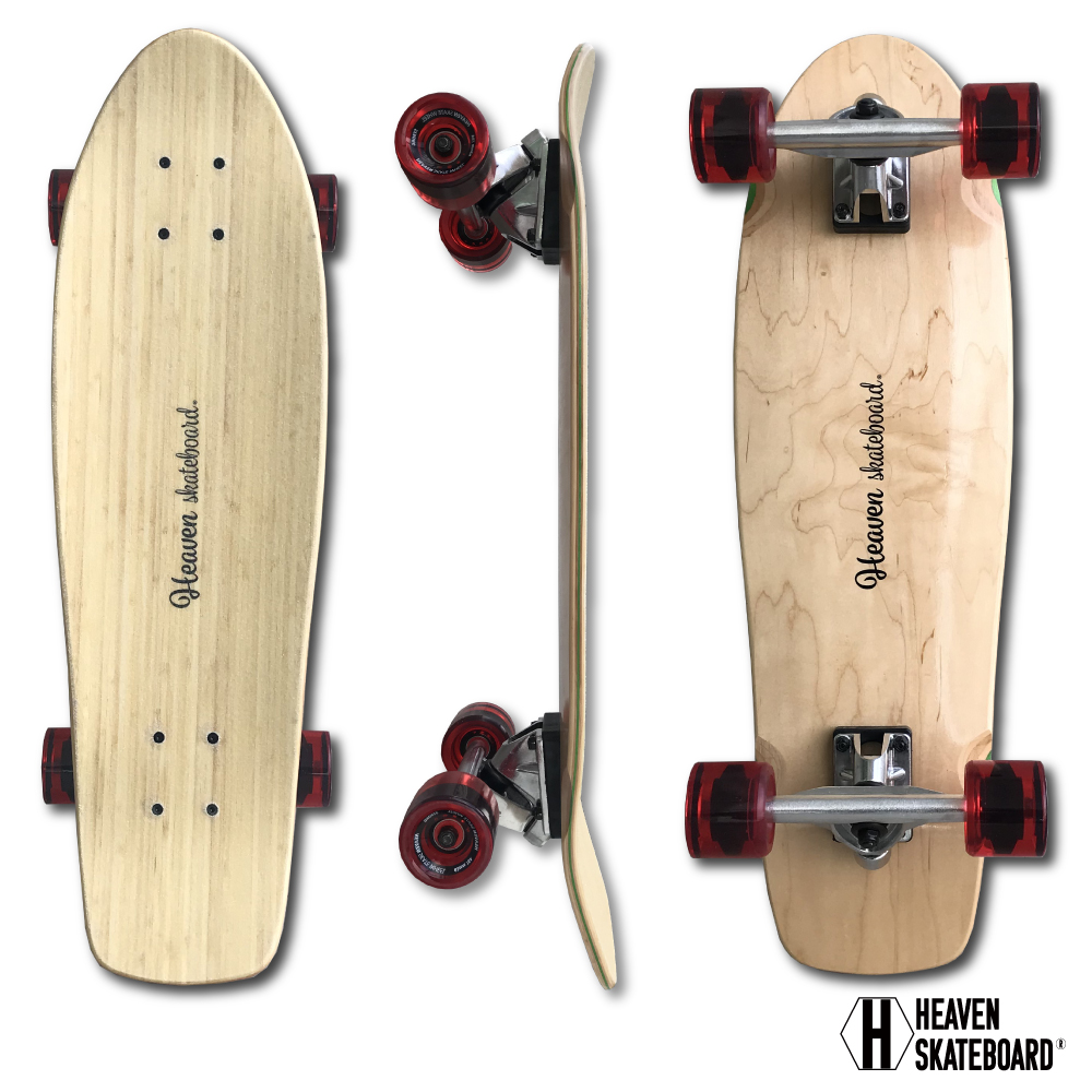 楽天市場】クルージング スケートボード 完成品 HEAVEN SKATEBOARD