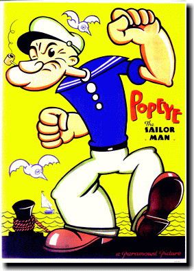 ヤマダモール | ポパイ【Popeye】ポスター！アメリカ～ンなポスターが