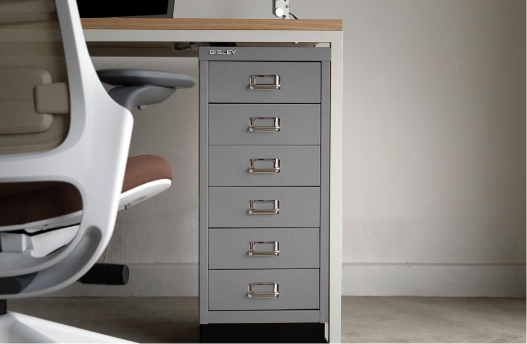 【引き取り限定】ビスレー BISLEY キャビネット グレー 4段 訳あり】ビスレー BISLEY キャビネット ベーシック F マルチ収納ケース