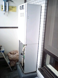 楽天市場】住設ドットコム 【基本工事】ガス給湯器取替工事 給湯専用