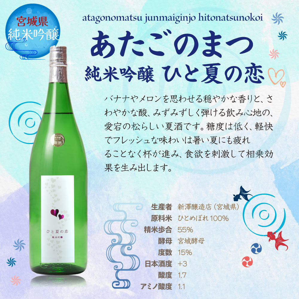 クール便でお届け・送料込】【2025年夏限定】夏涼酒 一升瓶 飲み比べ 6