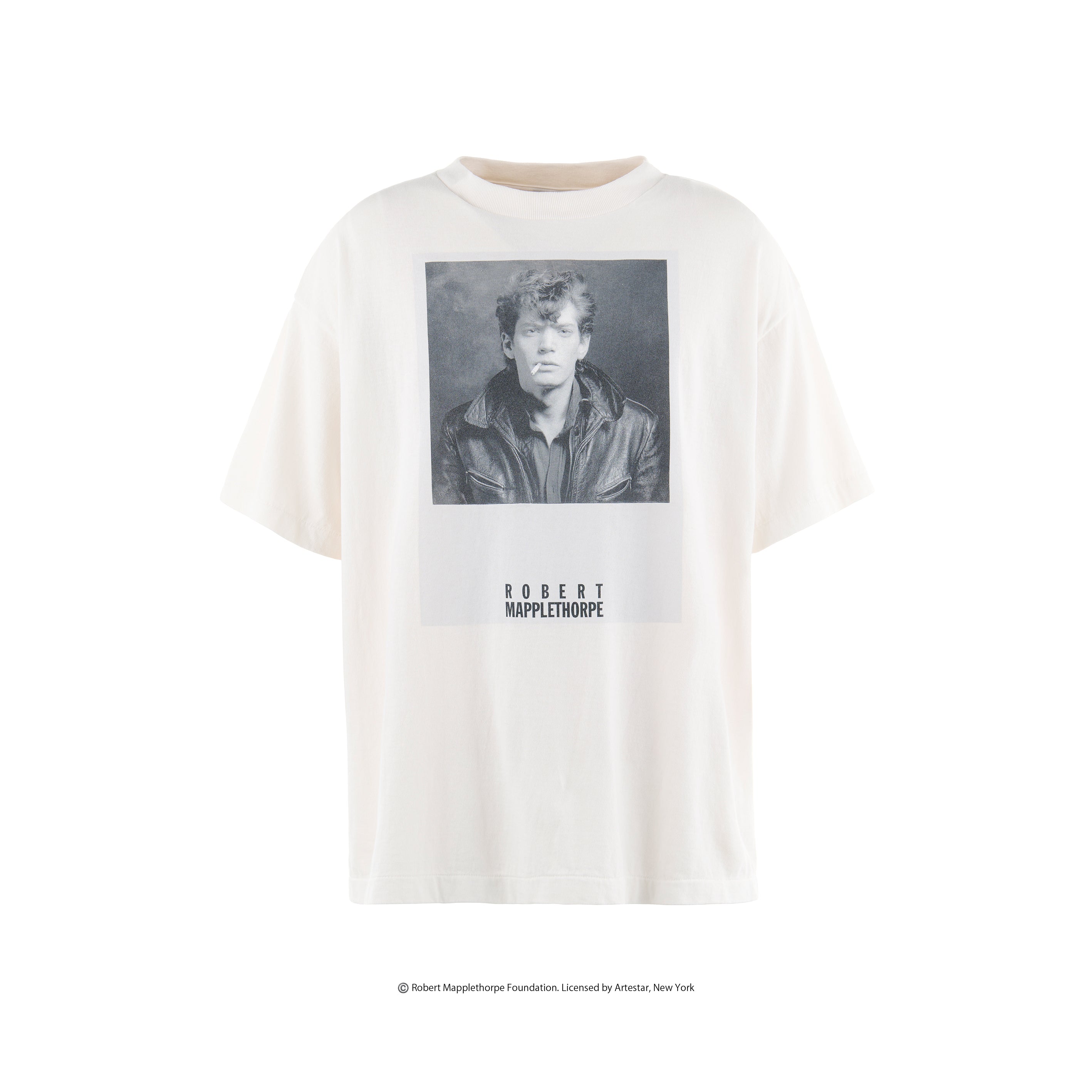 SAINT Mxxxxxx]MT_SS TEE/PORTRAIT/WHITE(SM-HR8-0000-C16) – R&Co.