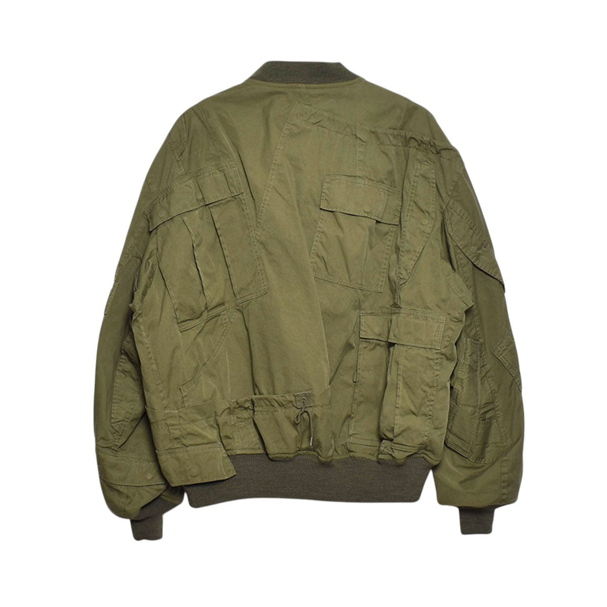 eye JUNYA WATANABE MAN]Needles Wネーム 綿ナイロンMA-1ジャケット