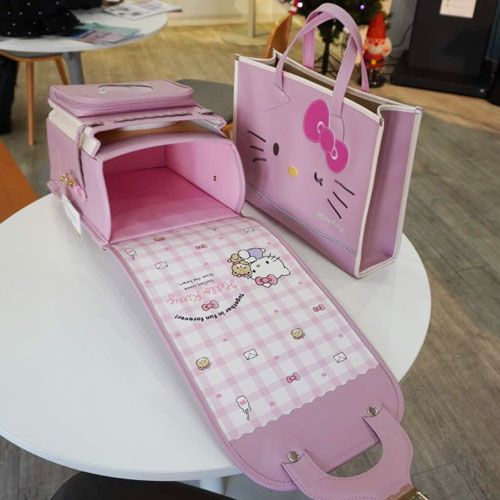 キティちゃんランドセル（2025）をレビュー サンリオランドセルを見