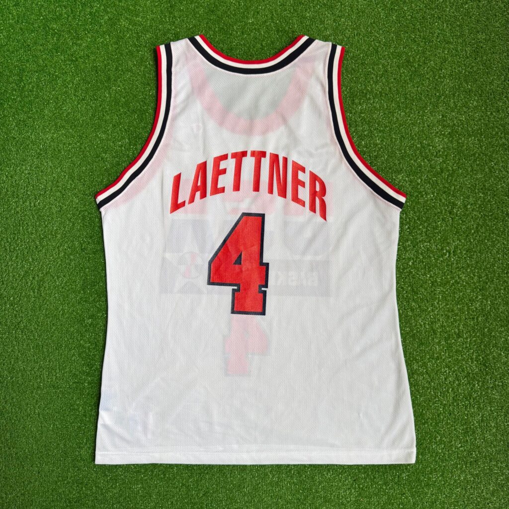 1992 Christian Laettner Dream Team USA Olympic Champion NBA Jersey