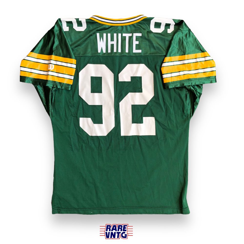 90's Reggie White Green Bay Packers Wilson NFL Jersey Size XL