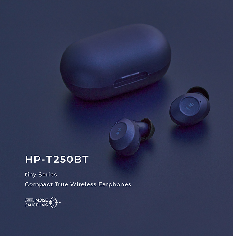 HP-T250BT ノイズキャンセリング対応 完全ワイヤレスイヤホン 軽量