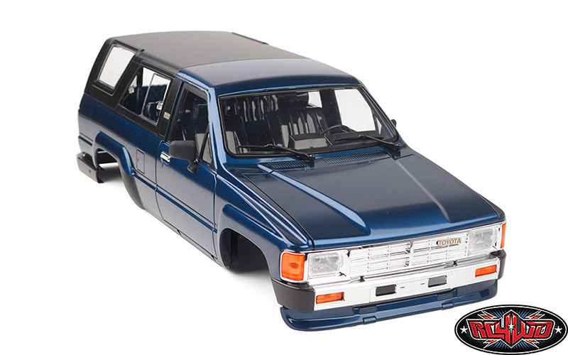 RC4WD 1985 Toyota 4Runner Hard Body Complete Set (Medium Blu