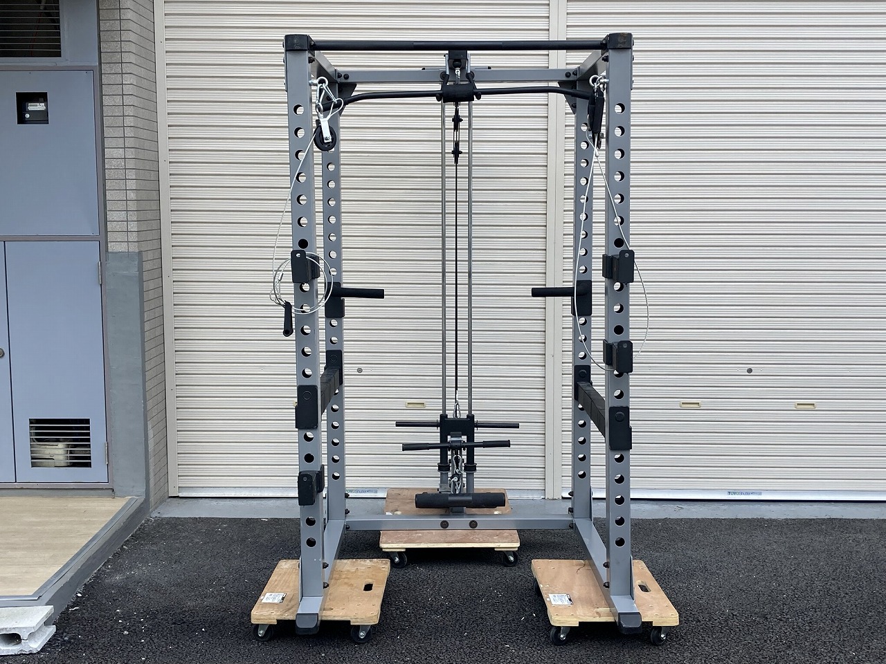 iROTEC パワーラック V-MAX + バーベル95KGセット + ベンチ iROTEC