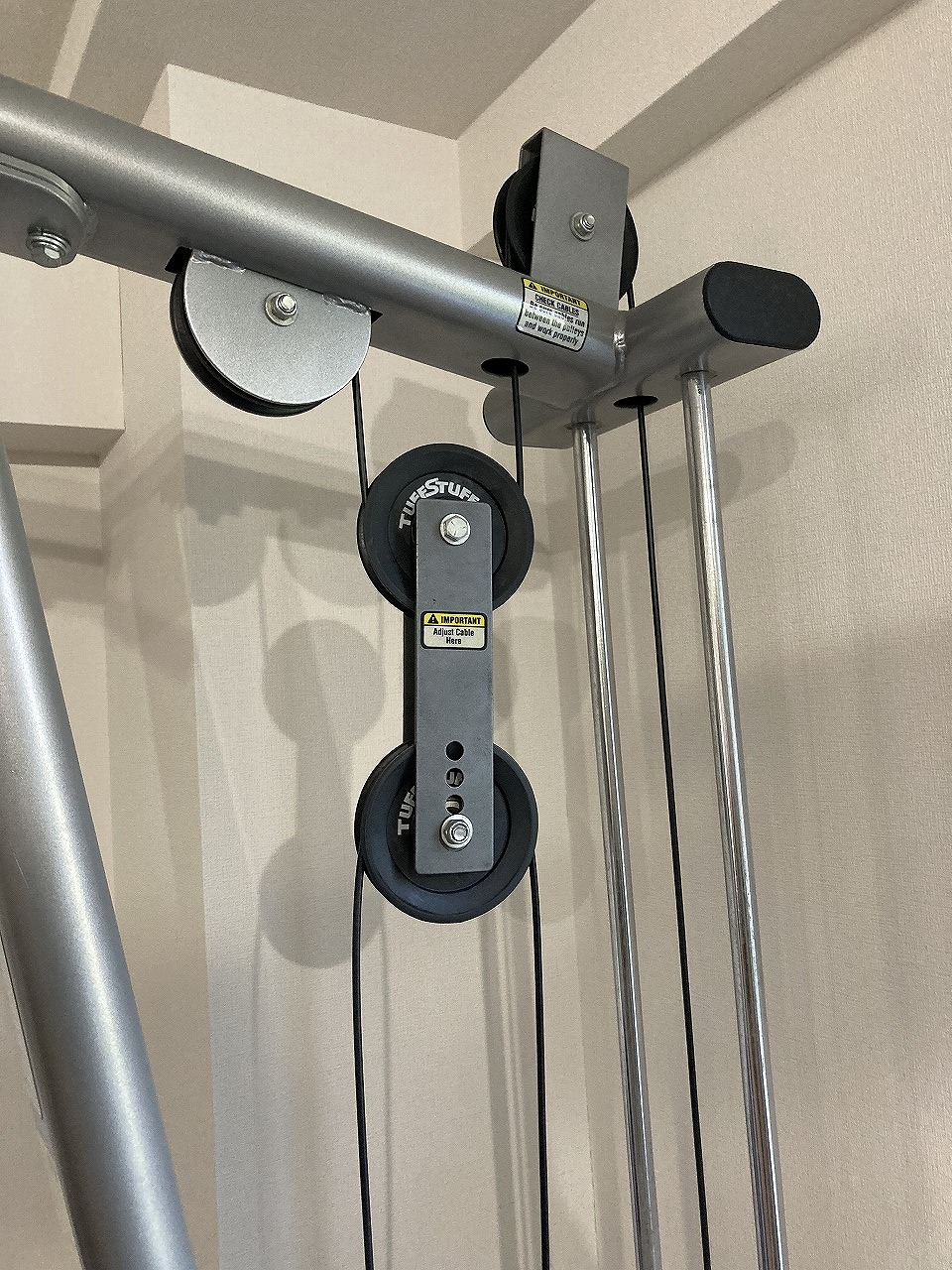 TUFFSTUFF タフスタッフ ラットプルダウン ウェイトスタック式 RLM-855WS