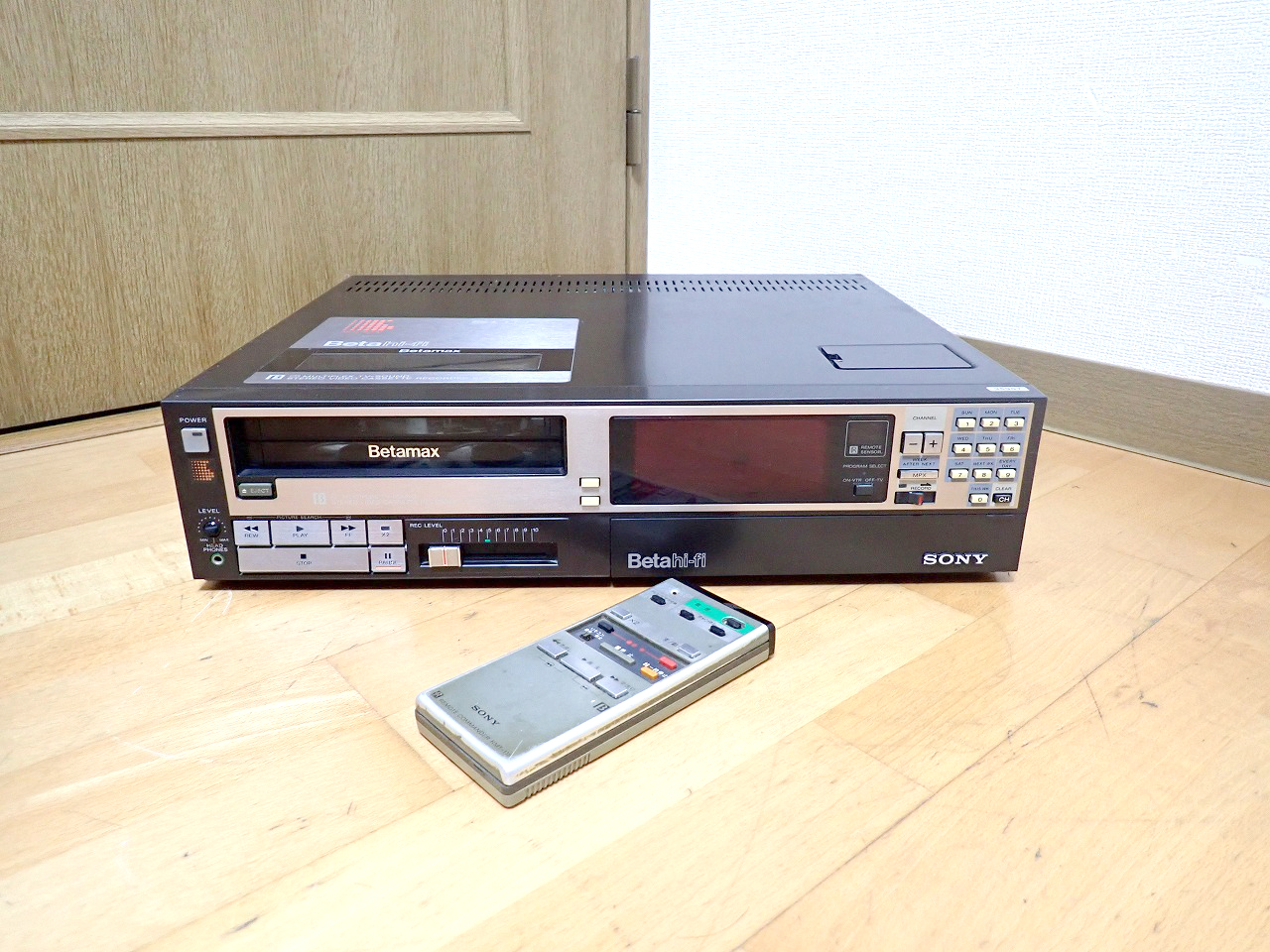 ベータビデオデッキ SONY SL-HF66 Beta hi-fi ソニー ベータマックス