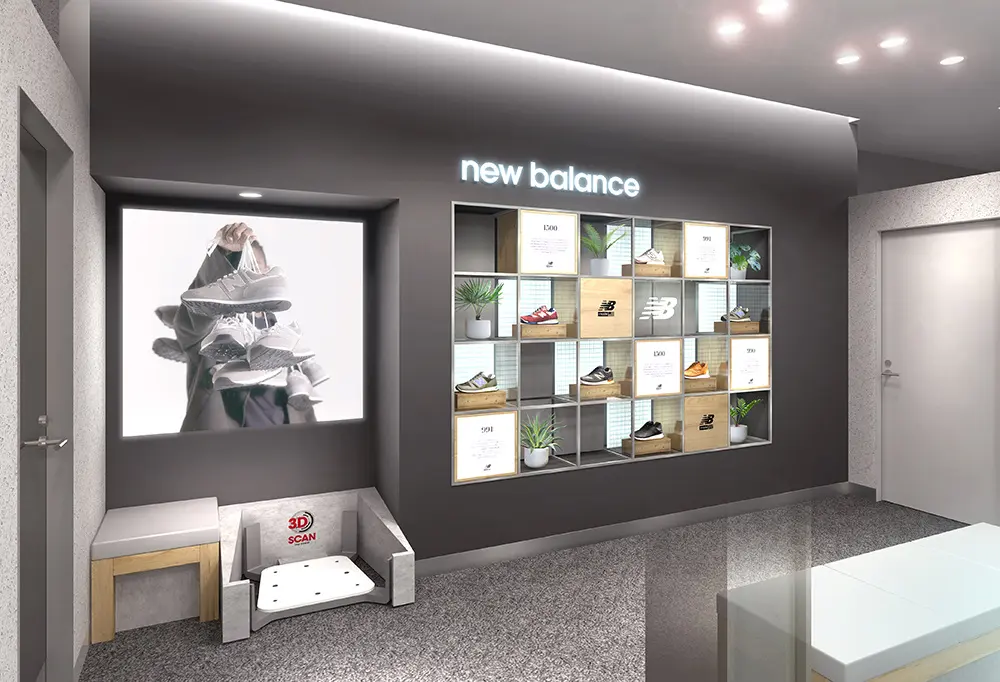 ニューバランス／「タカシマヤ ゲートタワーモール」に新店舗オープン