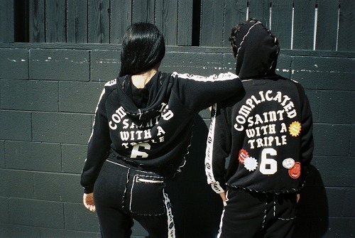 SAINT Mxxxxxx × A LOVE MOVEMENT ALM_KNIT ZIP HOODIE 正規取扱店公式