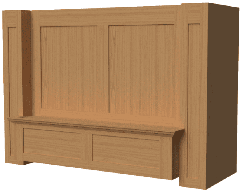 H2 Series Kitchen Range Hood - Stanisci Design Wood Hoods