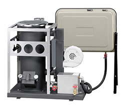 廃油ストーブ（90Lタンク付）/M1318G-30CXS/測定/包装/物流/専門