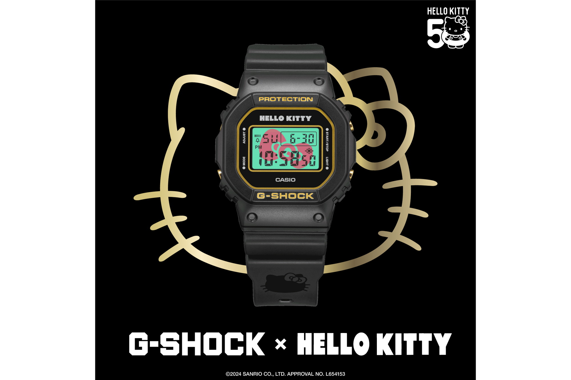 G-SHOCK×ハローキティ50周年、コラボモデルが登場 - Impress Watch
