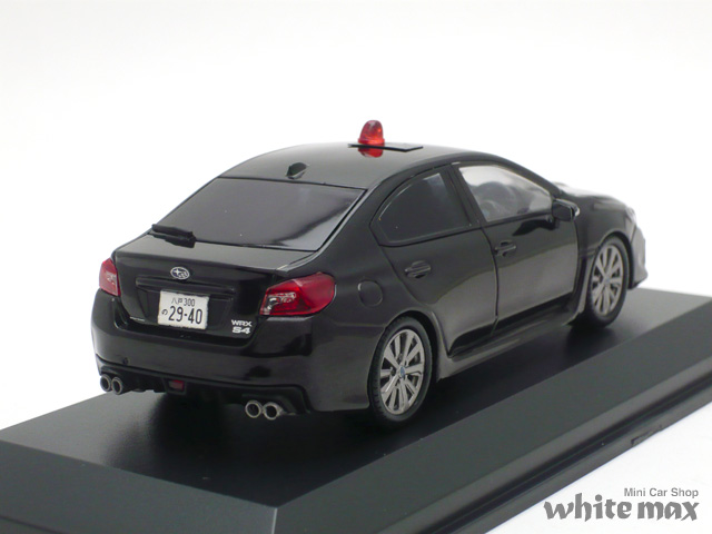レイズ 1/43 スバル WRX S4 2.0GT アイサイト 2018 青森県警察交通部