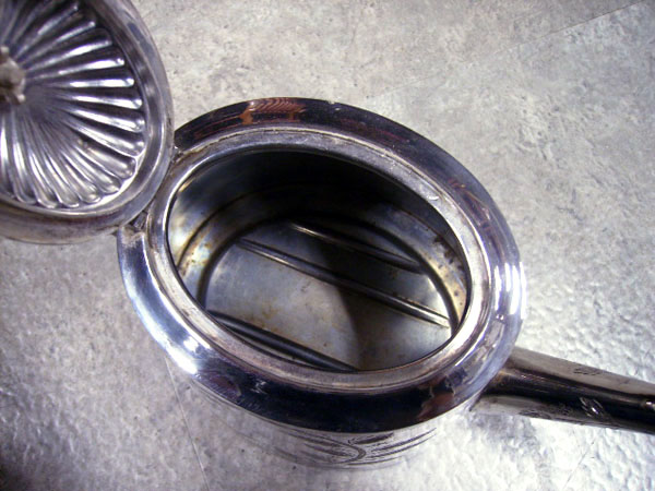 シルバープレート コーヒーポット＆シュガーポット＆ミルクジャグ