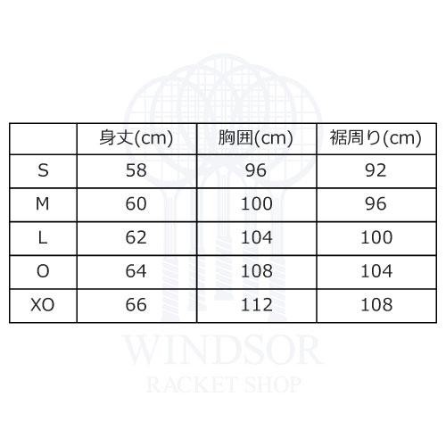 ウインザーオンラインショップヨネックス ウォームアップシャツ