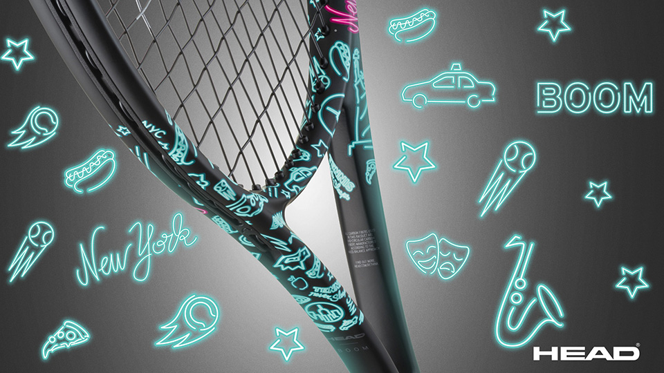 美品 HEAD BOOM MP ネオン 限定デザイン G3 2本セット 美品 HEAD BOOM