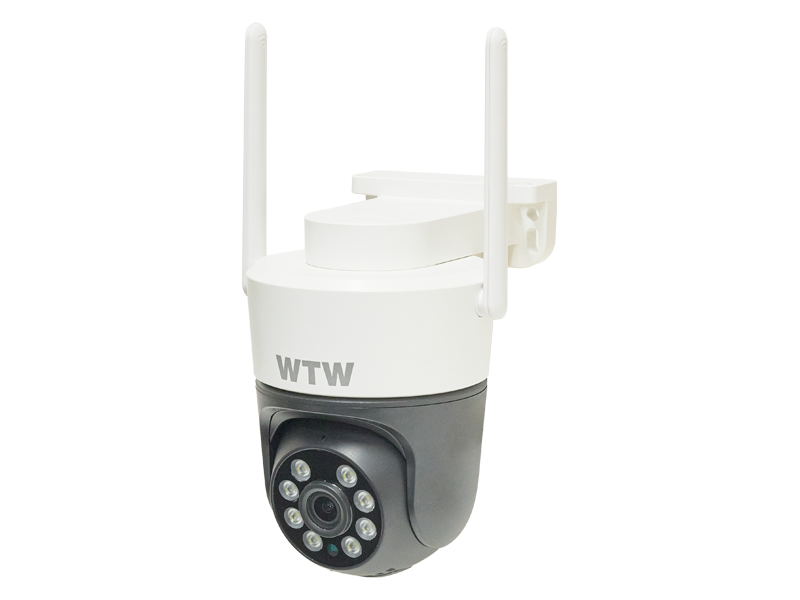 Wi-Fi 防犯灯カメラ ゴマちゃんSX2 アンテナ内蔵 夜間カラー PTZ WTW