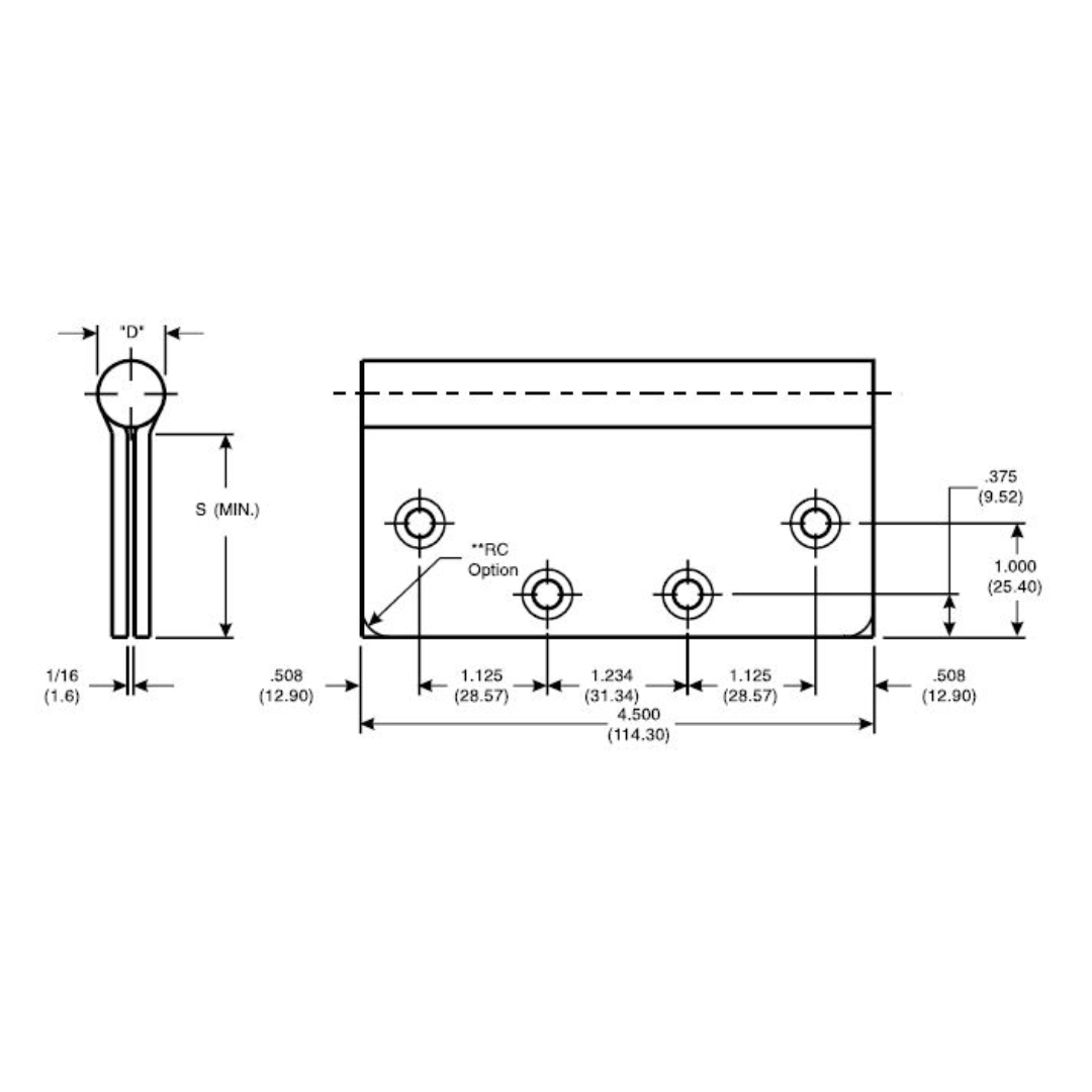 McKinney T4A3386| 5 Knuckle Full Mortised Hinge| Quick Shipping!