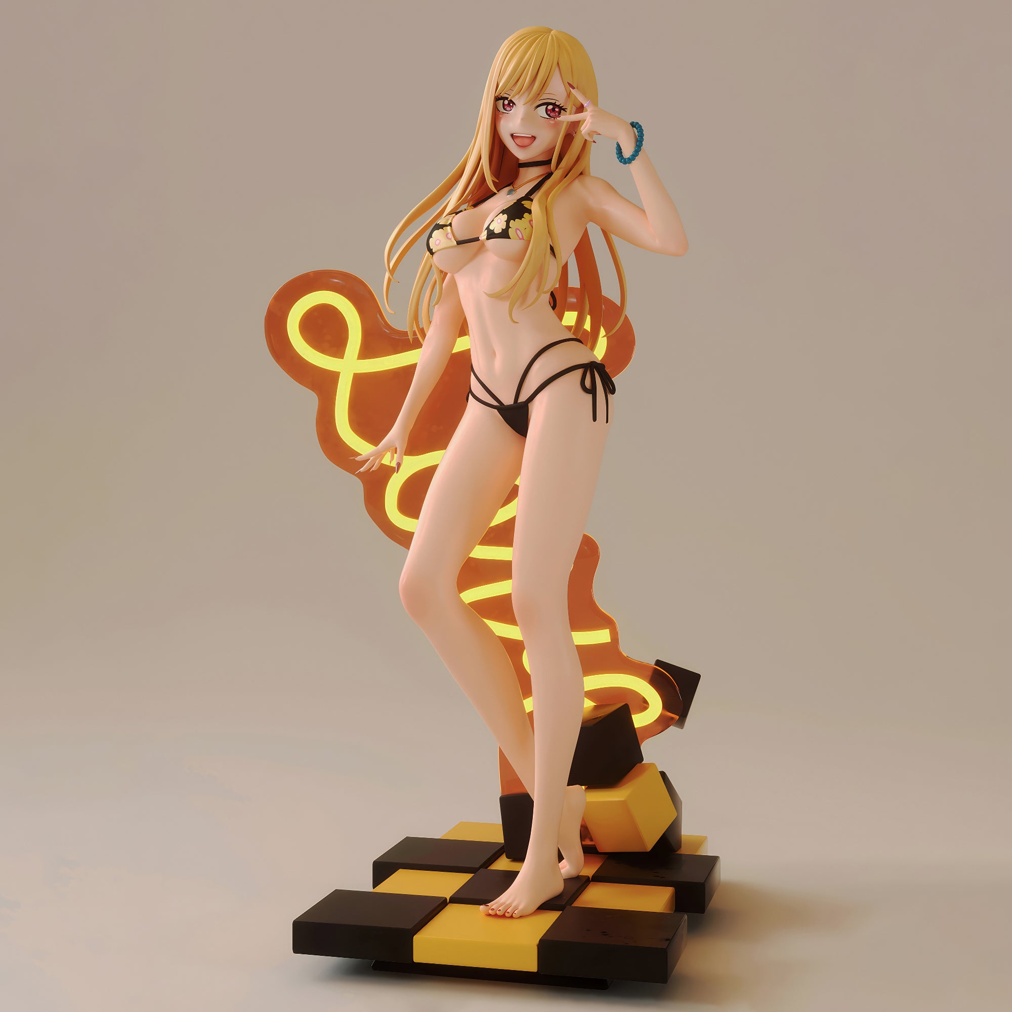 その着せ替え人形は恋をする 喜多川 海夢 水着 Ver. 1/6スケール 塗装