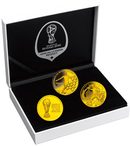 2018FIFAワールドカップロシア大会公式記念コイン