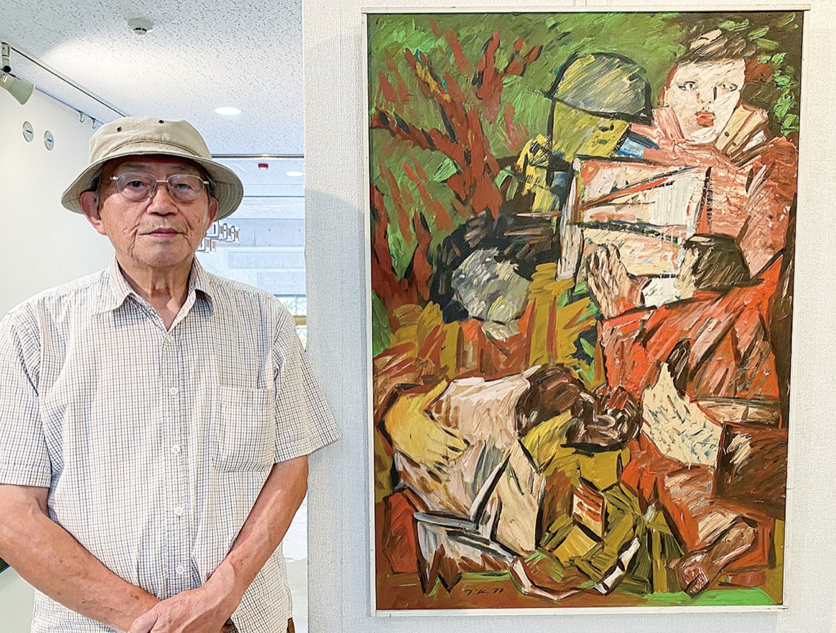 戦争モチーフ 絵画を展示 | 八王子 | タウンニュース