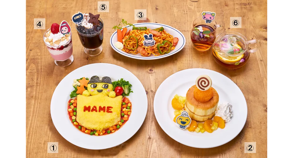 たまごっち×カプコンカフェ」開催！コラボメニューが大公開