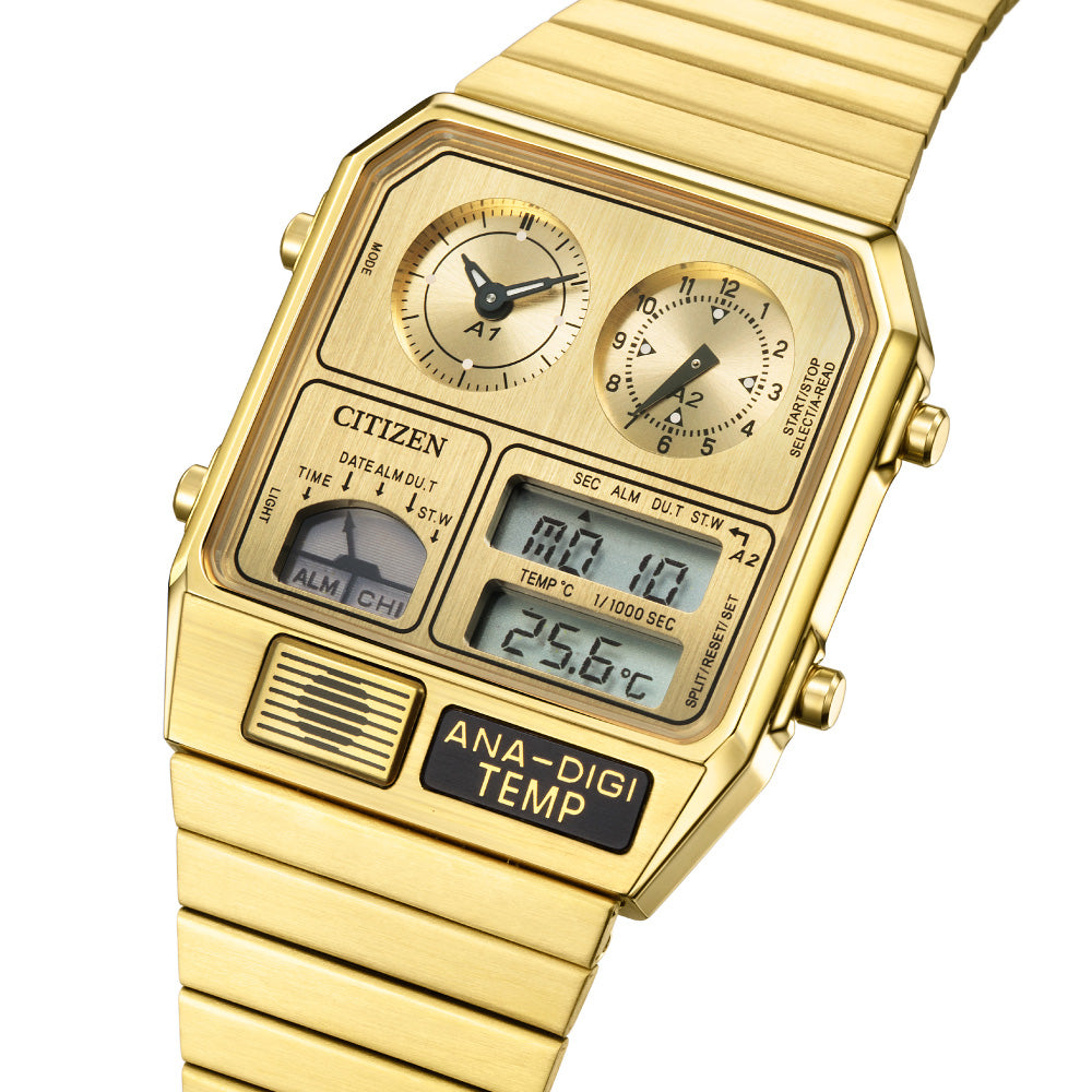 CITIZEN RECORD LABEL Metallic ANA-DIGI TEMP JG2103-56P 限定モデル