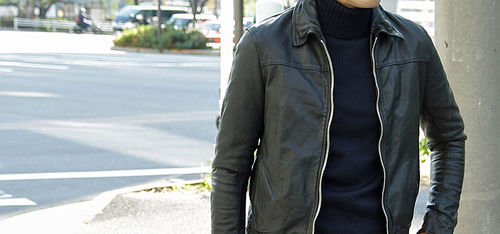 レザー着るなら一生モン。LAT40.8です。｜TOKYOlife