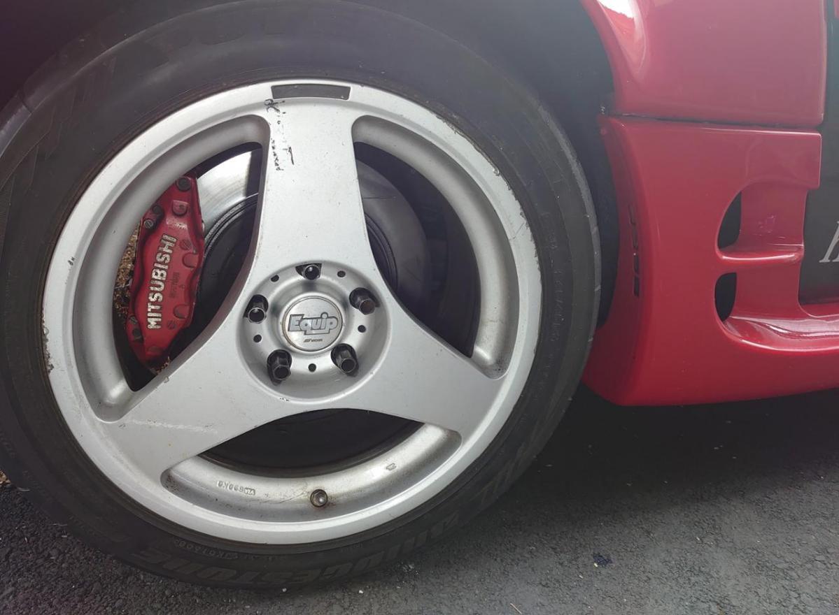 三菱GTO フロントブレーキキャリパーリア流用キットΦ330詳細情報