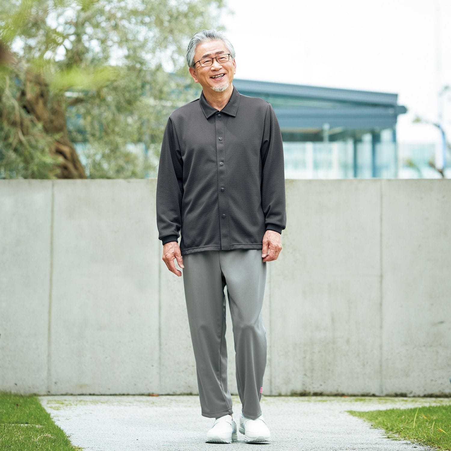 品番： CR879 】 男女兼用 らくらくパンツ 高齢者ウエア パジャマ 通年