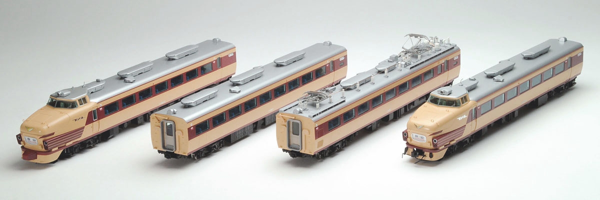 TOMIX HO JR 489系特急電車 増結セットT 走行歴アリ中古 TOMIX HO JR