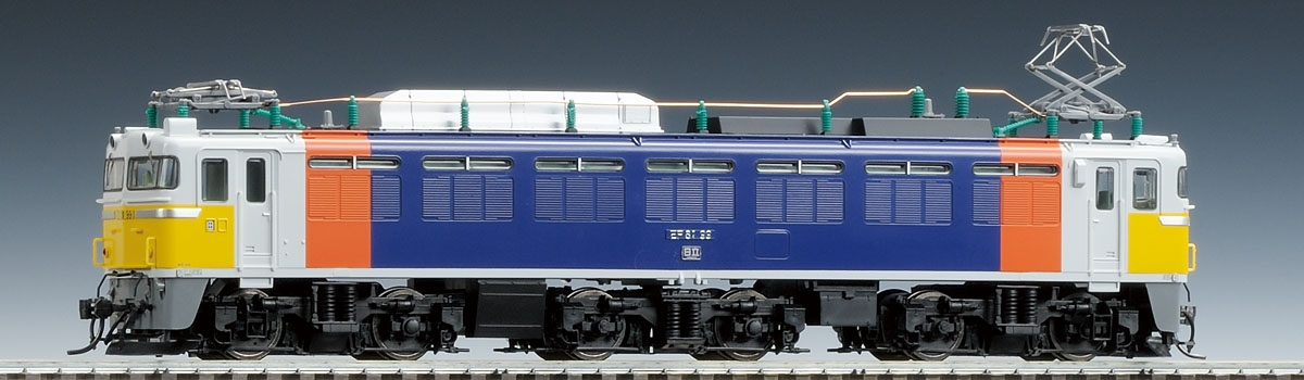 JR EF81形電気機関車（カシオペア色）｜製品情報｜製品検索｜鉄道模型