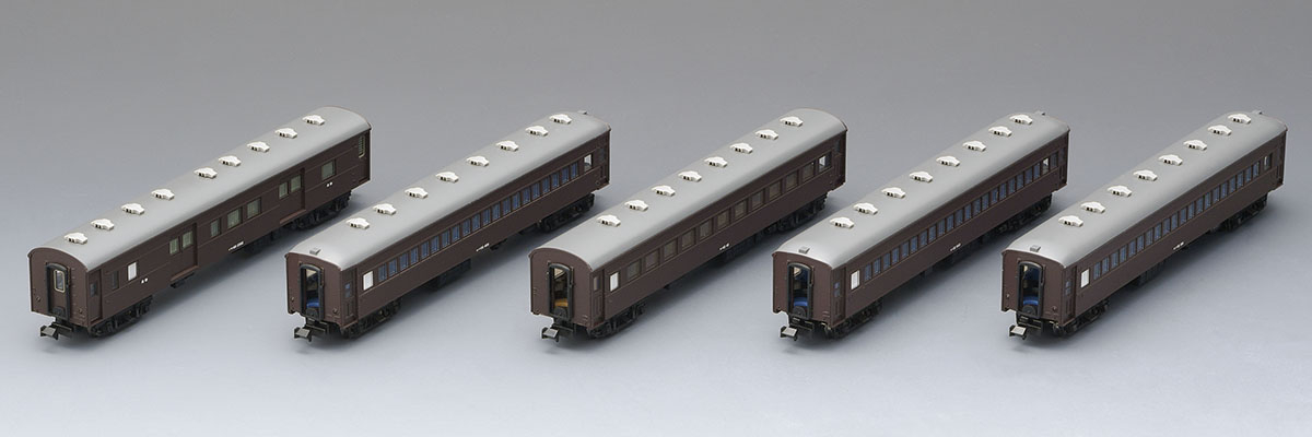 鉄道模型 RT-170866 国鉄 旧型客車(宗谷本線普通列車)セット｜製品情報｜