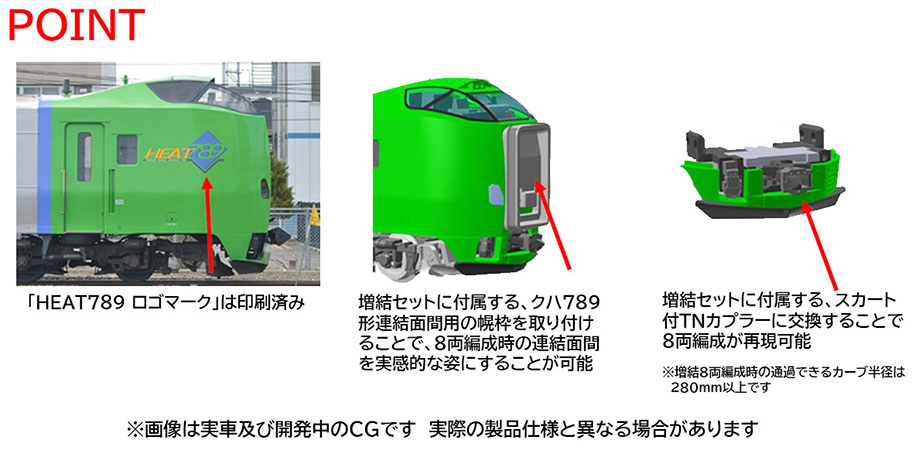 JR 789-0系特急電車（スーパー白鳥）増結セット｜製品情報｜製品検索