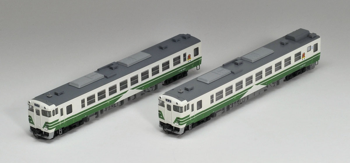 JR キハ48-500形ディーゼルカー（更新車・男鹿線）セット｜製品情報