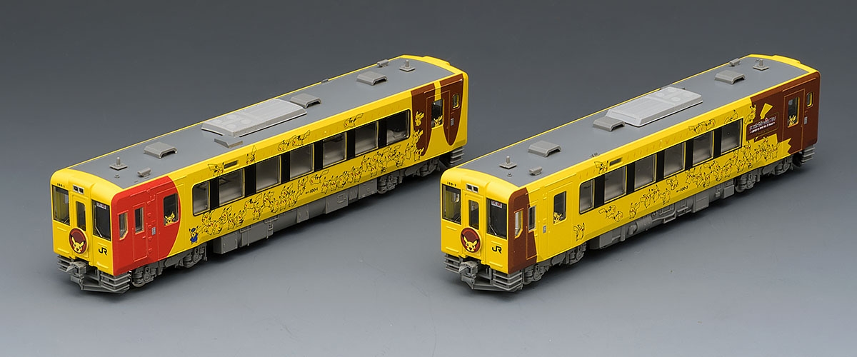 JR キハ100形ディーゼルカー(POKÉMON with YOUトレイン)セット ｜製品