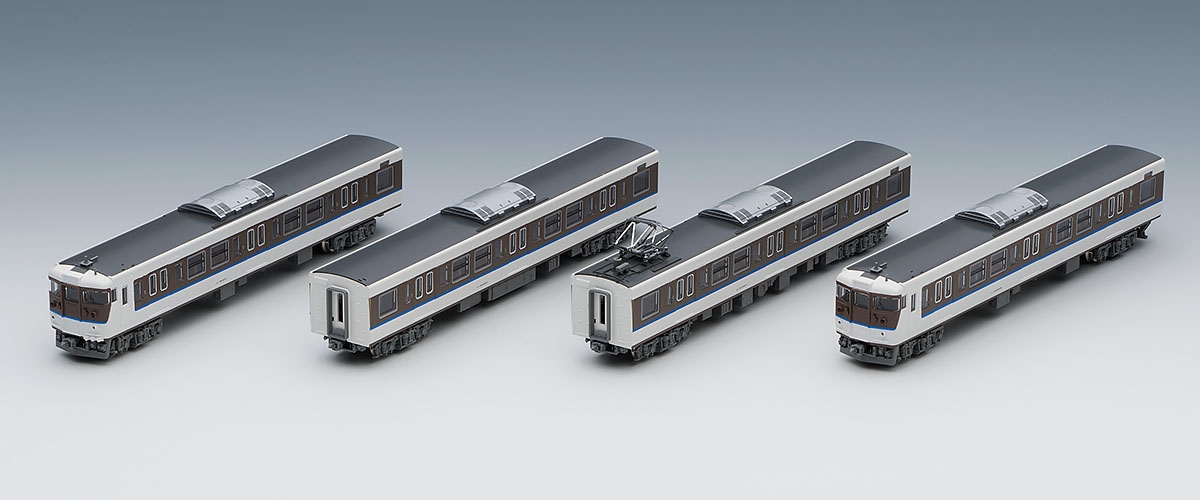 JR 115-2000系近郊電車(JR西日本40N更新車・アイボリー)増結セット